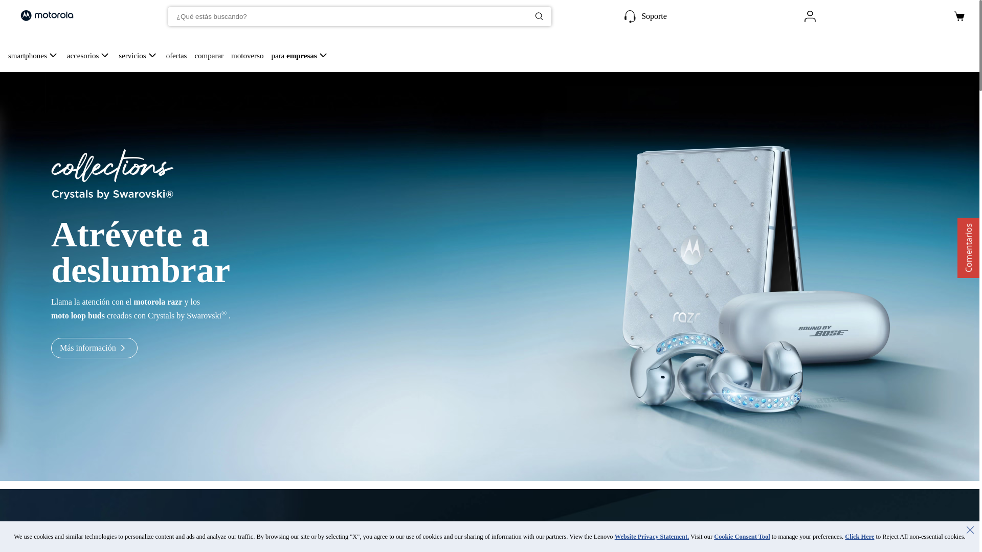 website screenshot of https://www.motorola.es/a.com
