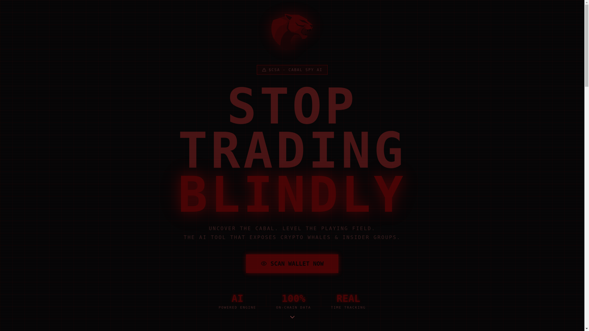 website screenshot of https://kabalspyai.fun/