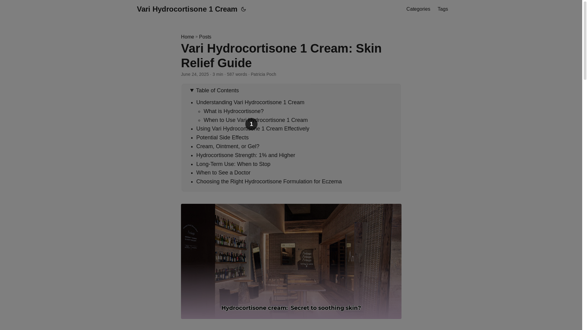 website screenshot of https://vari-hydrocortisone-1-cream.pages.dev/