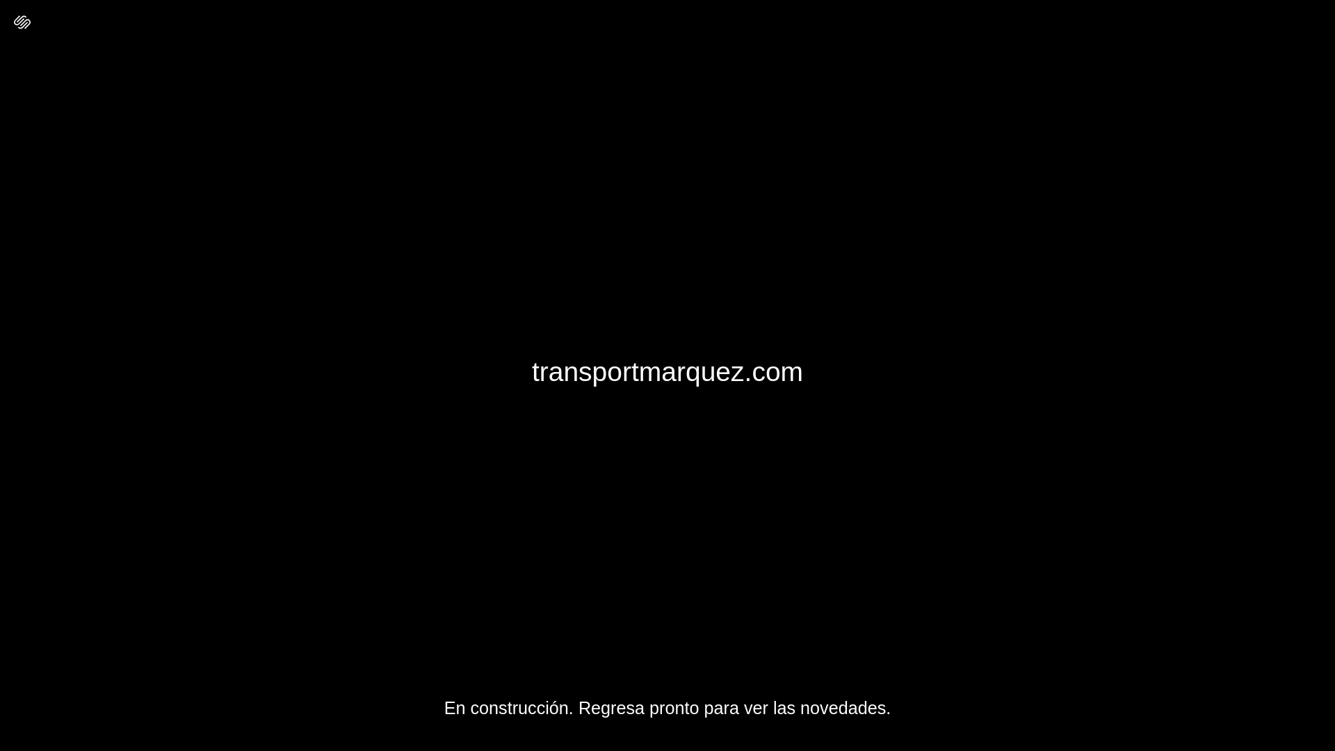 website screenshot of https://transportmarquez.com/