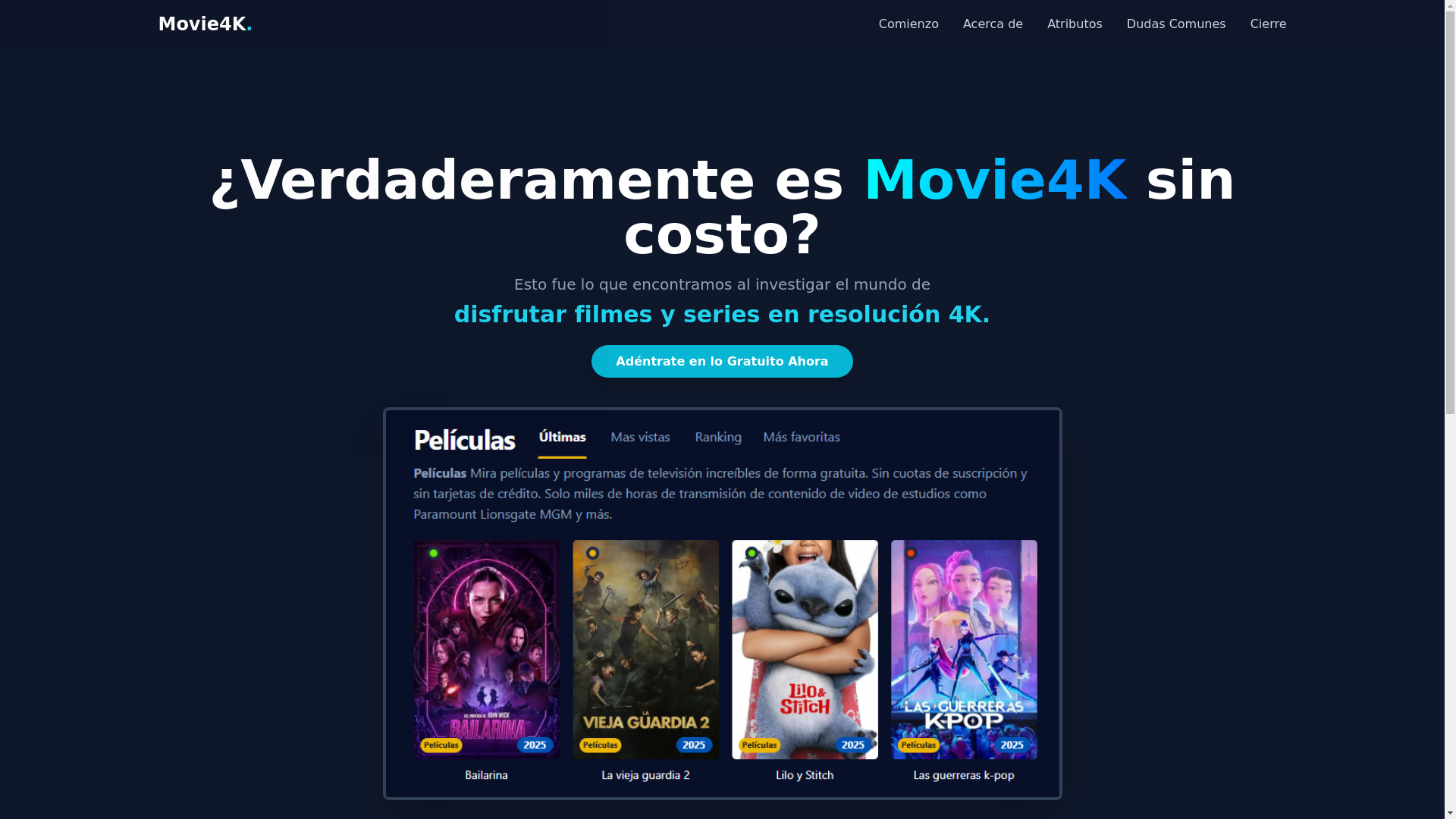 website screenshot of https://movie4k-b3p2.pages.dev/