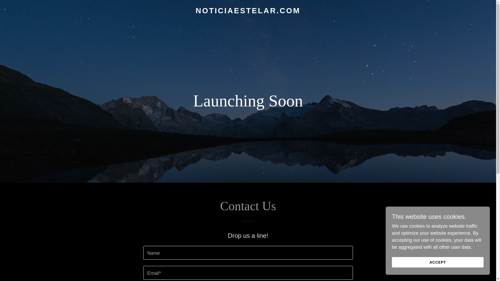 website screenshot of https://noticiasestelares.com/