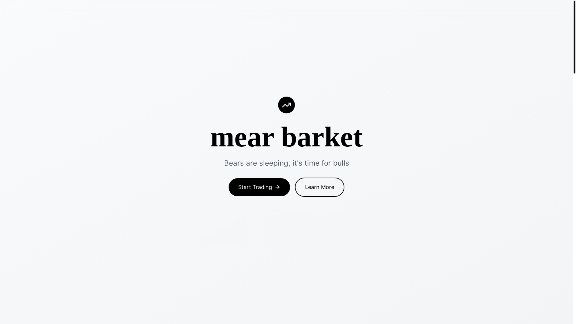 website screenshot of https://mearbarket.fun/