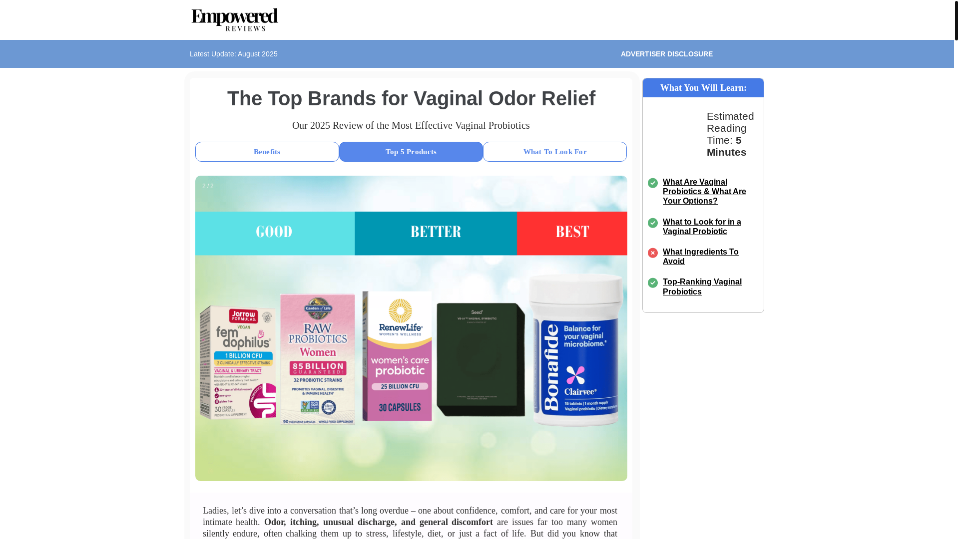 website screenshot of https://vaginalprobiotichealth-page.pages.dev/