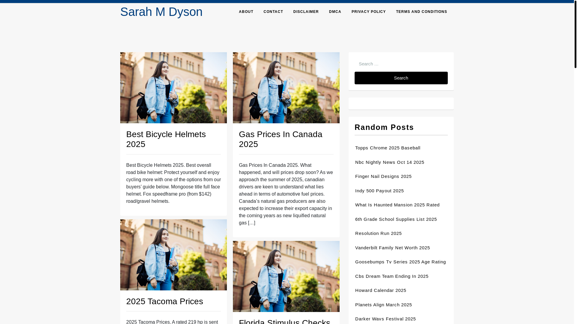 website screenshot of https://sarahmdysonn.pages.dev/
