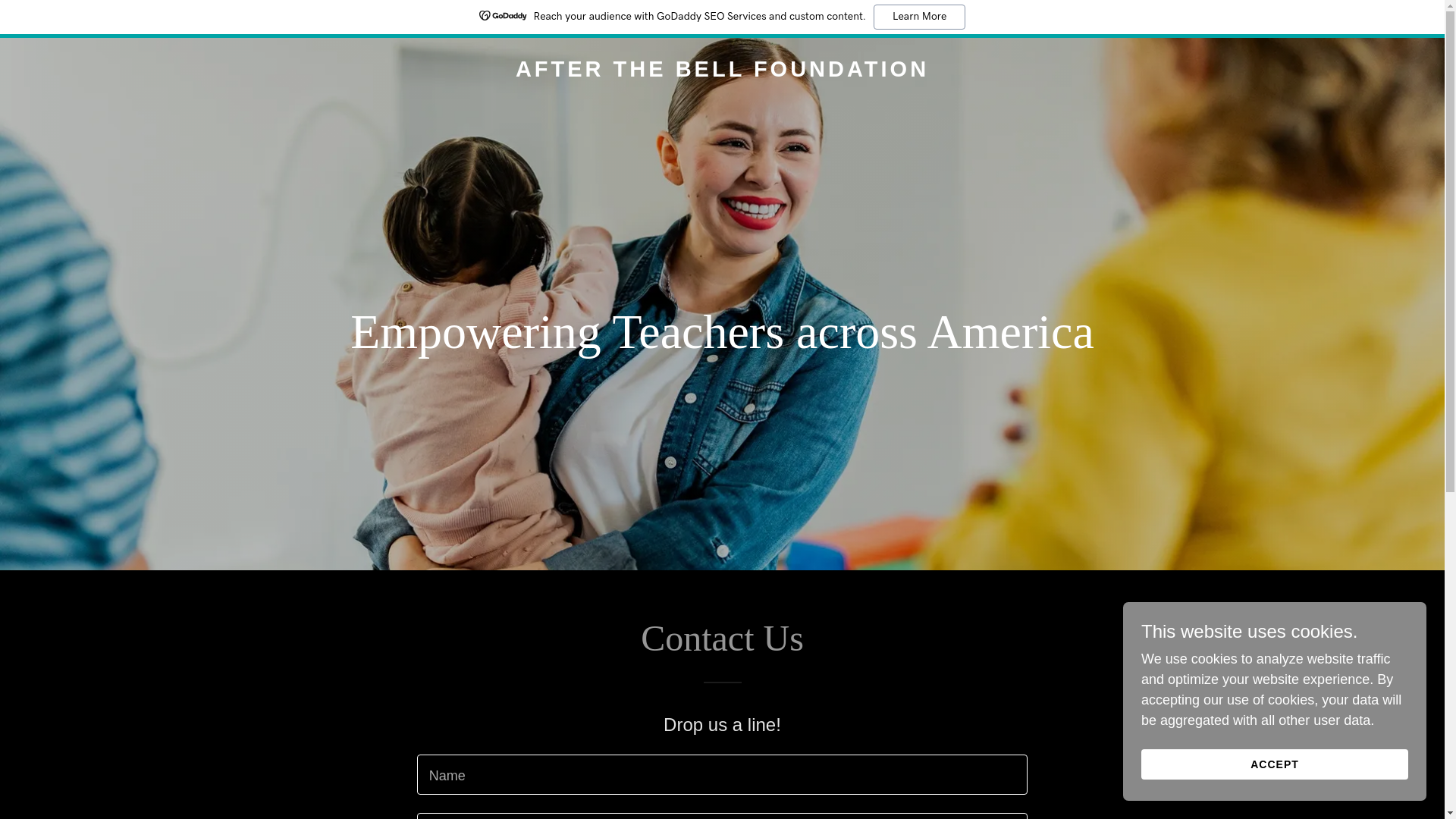 website screenshot of https://atb-foundation.org/