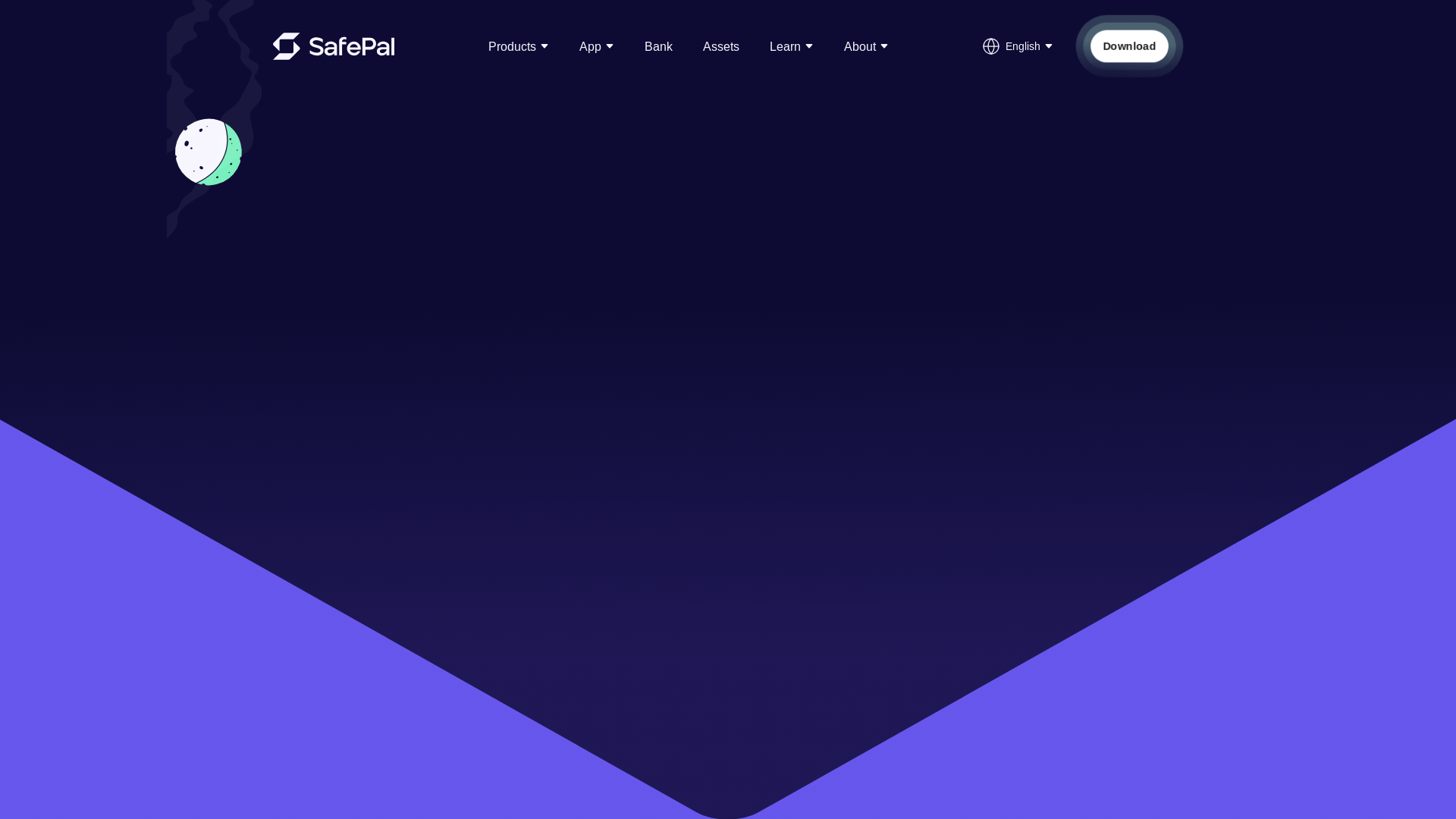 website screenshot of https://safepal.at/