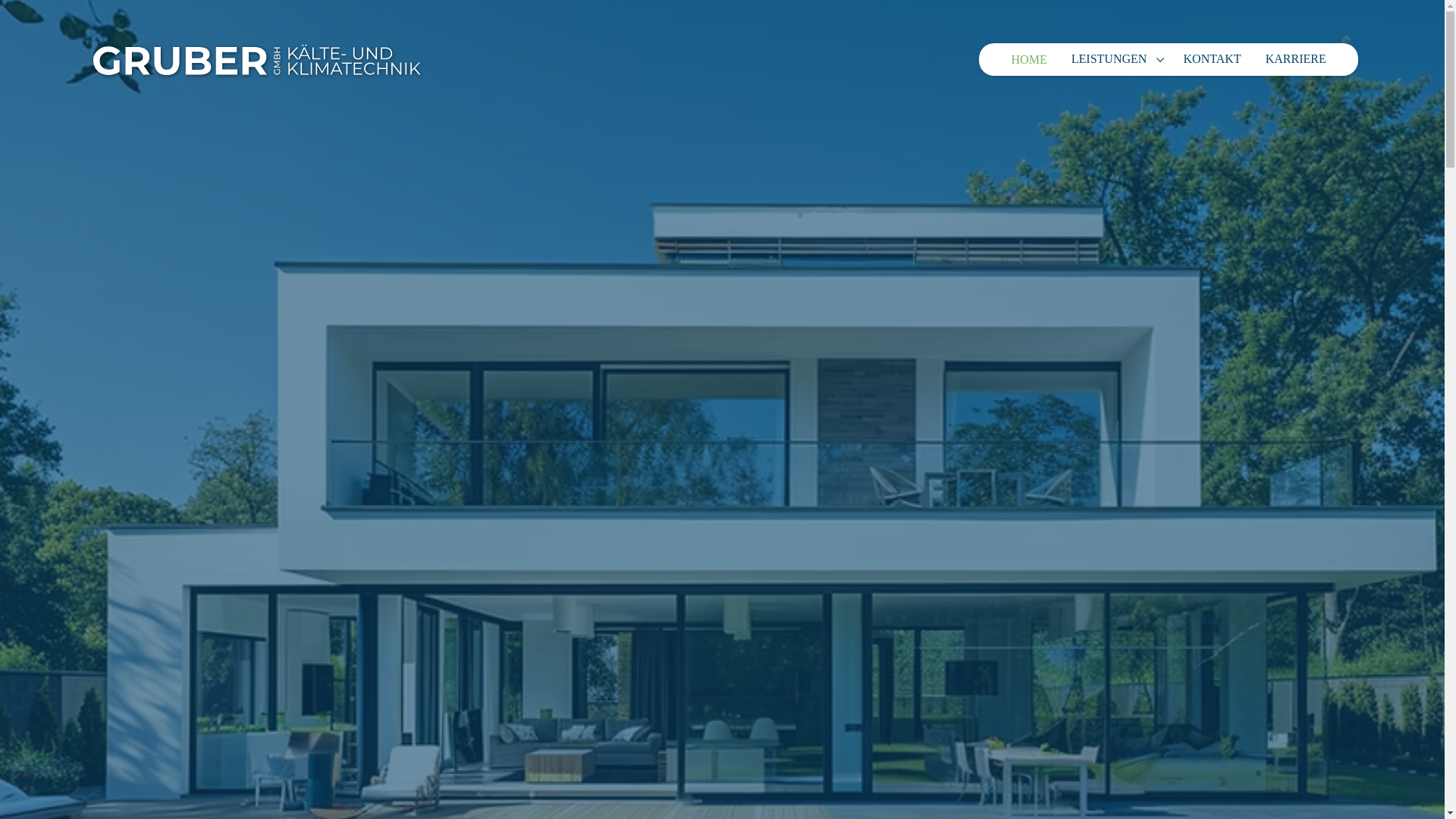 website screenshot of https://kaelteklima-gruber.de/