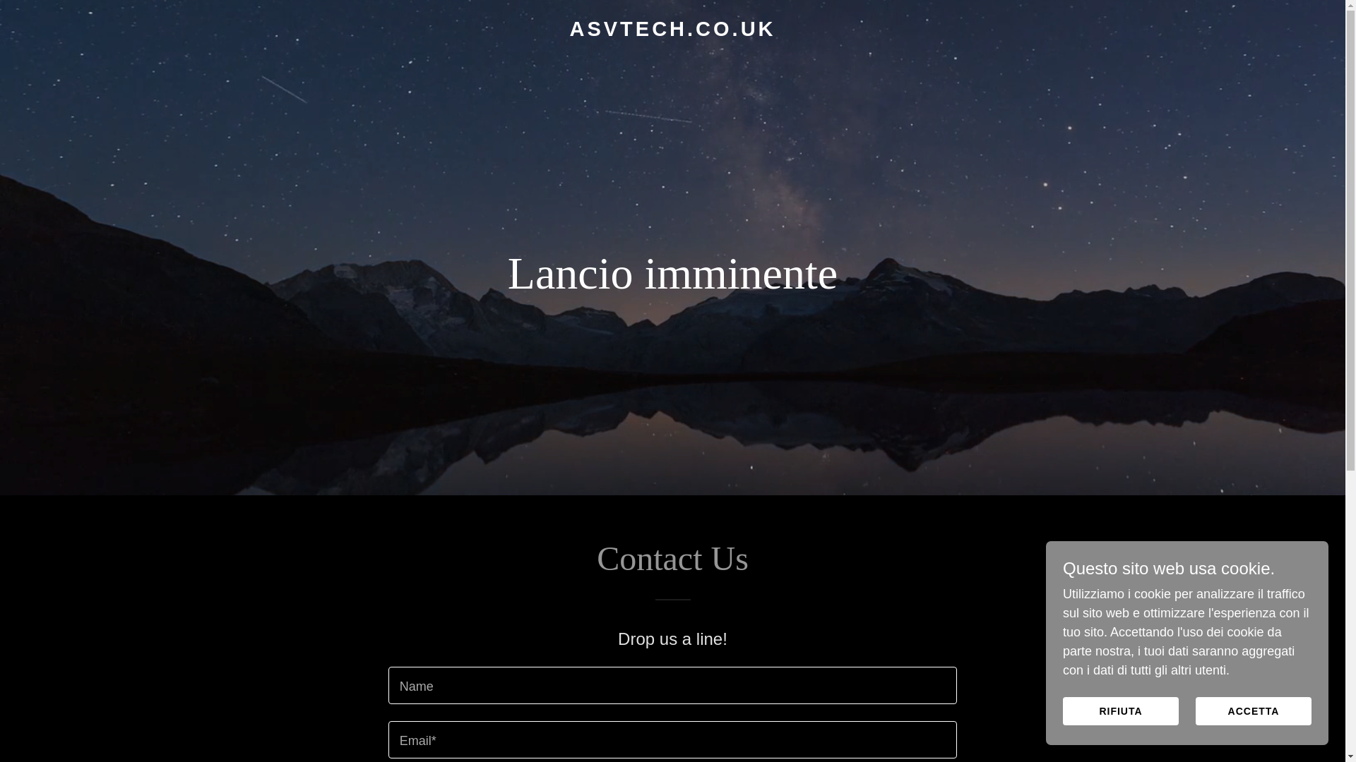 website screenshot of https://asvtech.co.uk/