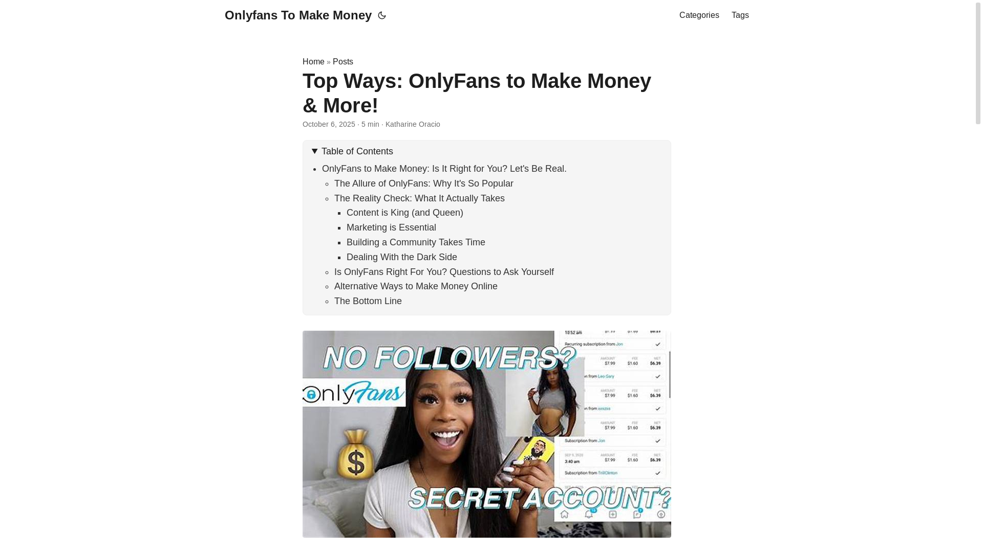 website screenshot of https://onlyfans-to-make-money.pages.dev/