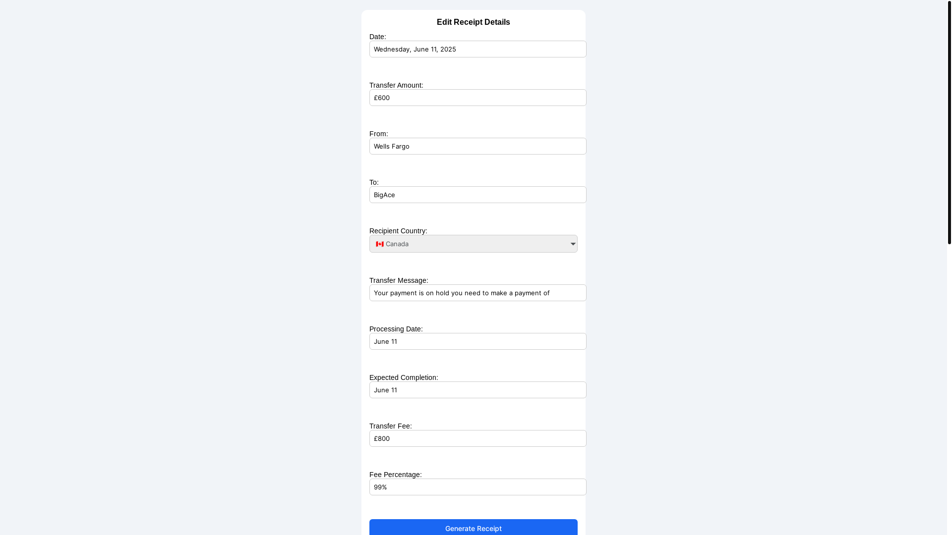 website screenshot of https://receipt-tracking.pages.dev/