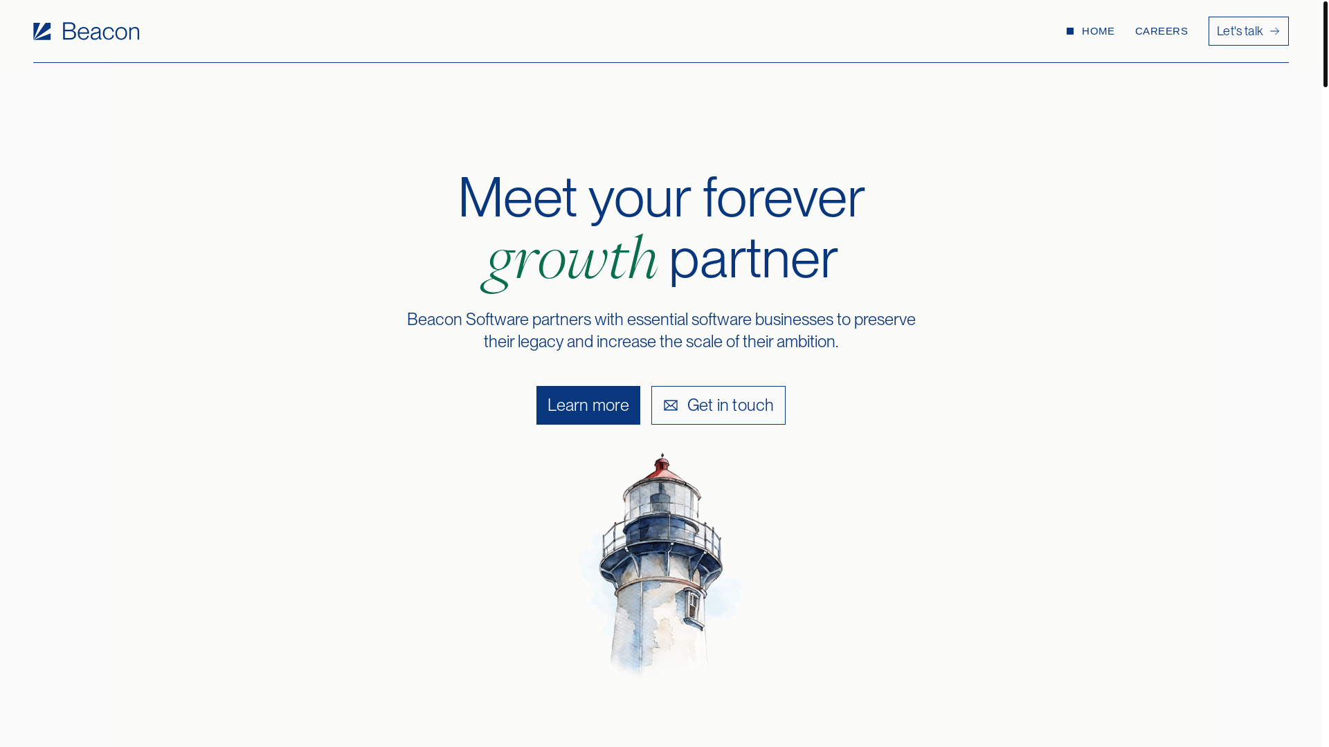 website screenshot of https://beaconsw-lc.co/