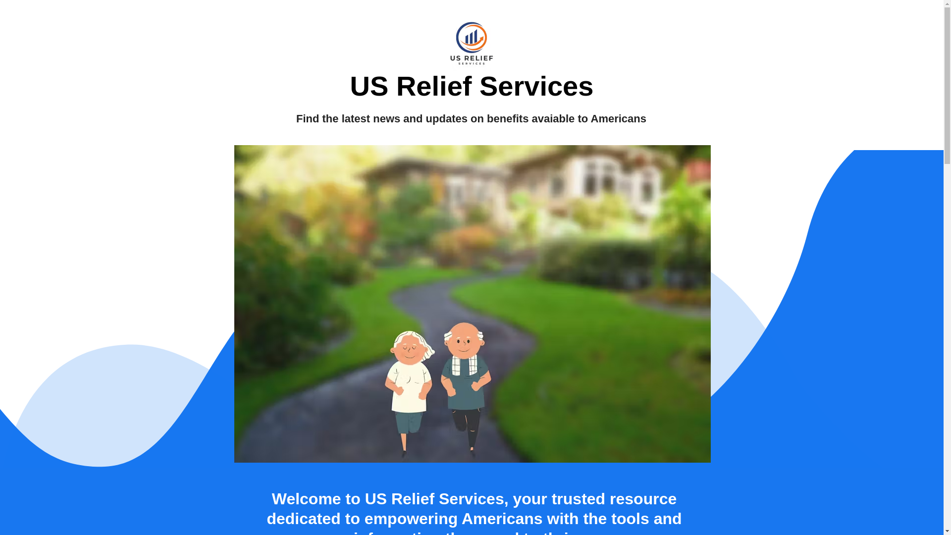 website screenshot of https://us-relief-services.com/