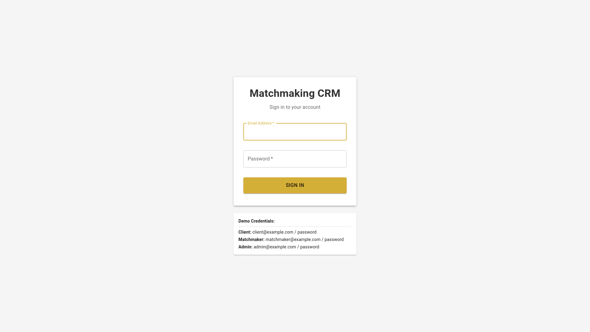 website screenshot of https://crm-frontend-1xu.pages.dev/