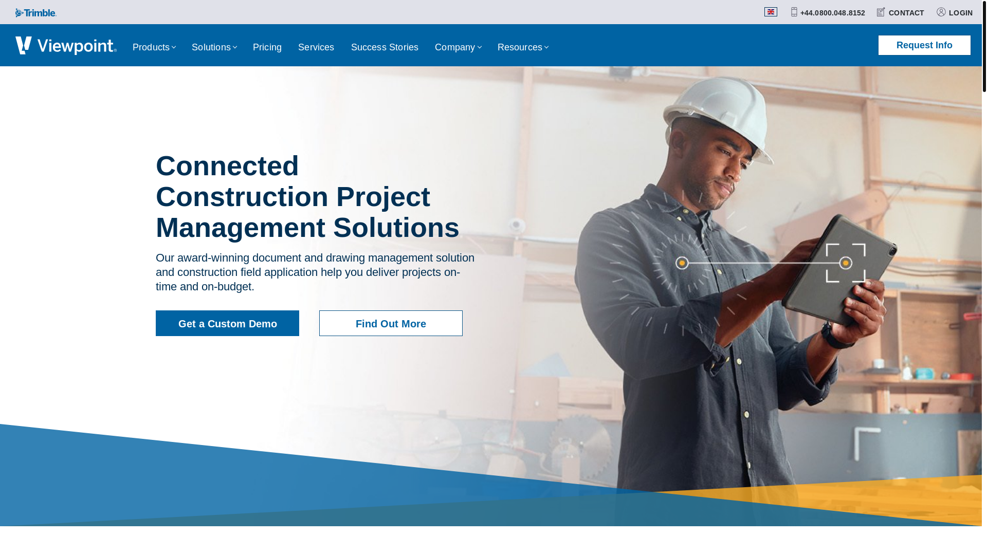 website screenshot of https://viewpoint.com/