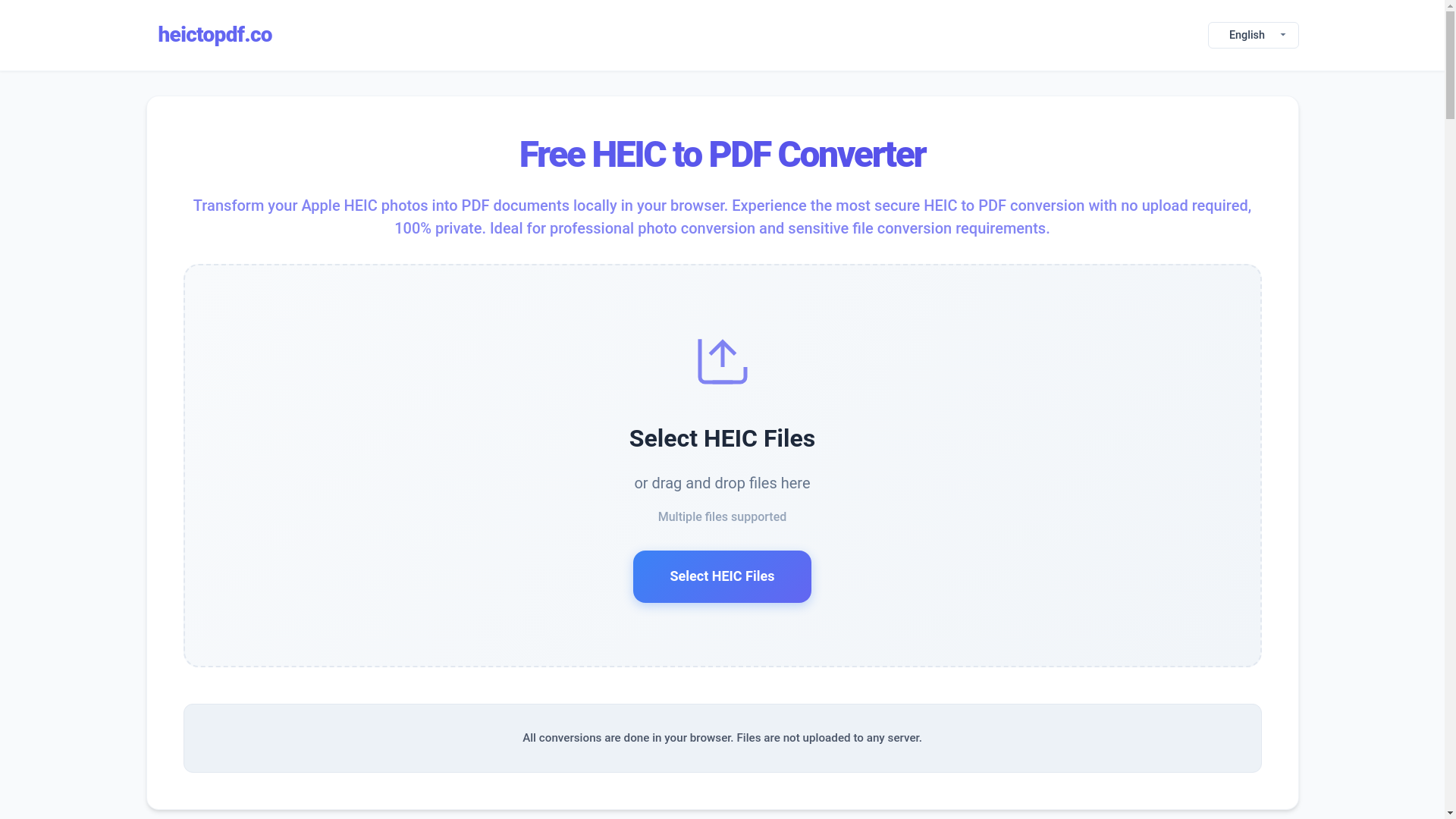 website screenshot of https://heictopdf-56z.pages.dev/