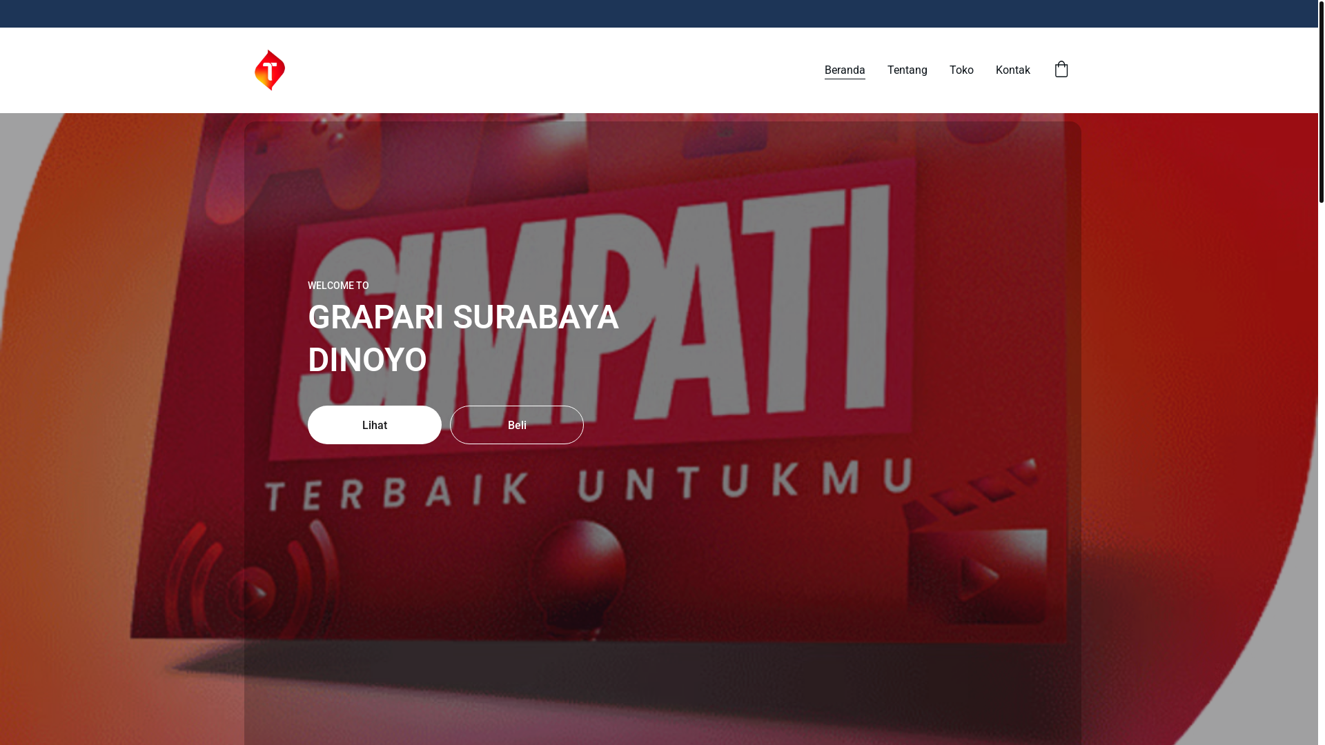 website screenshot of https://telkomseldinoyo.blog/