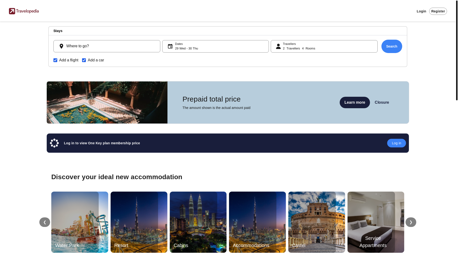 website screenshot of https://travelzzz25pedia.online/