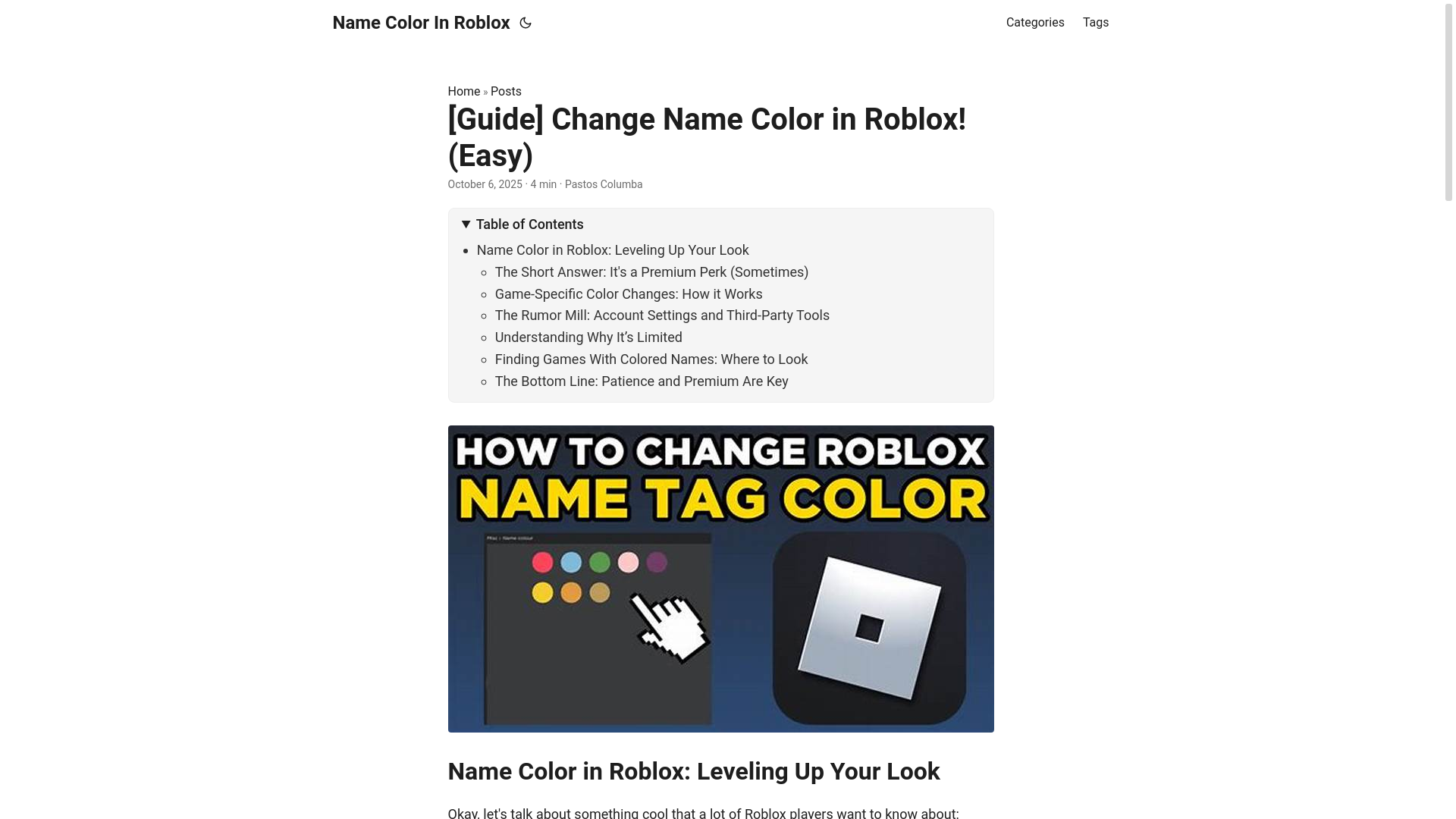 website screenshot of https://name-color-in-roblox.pages.dev/