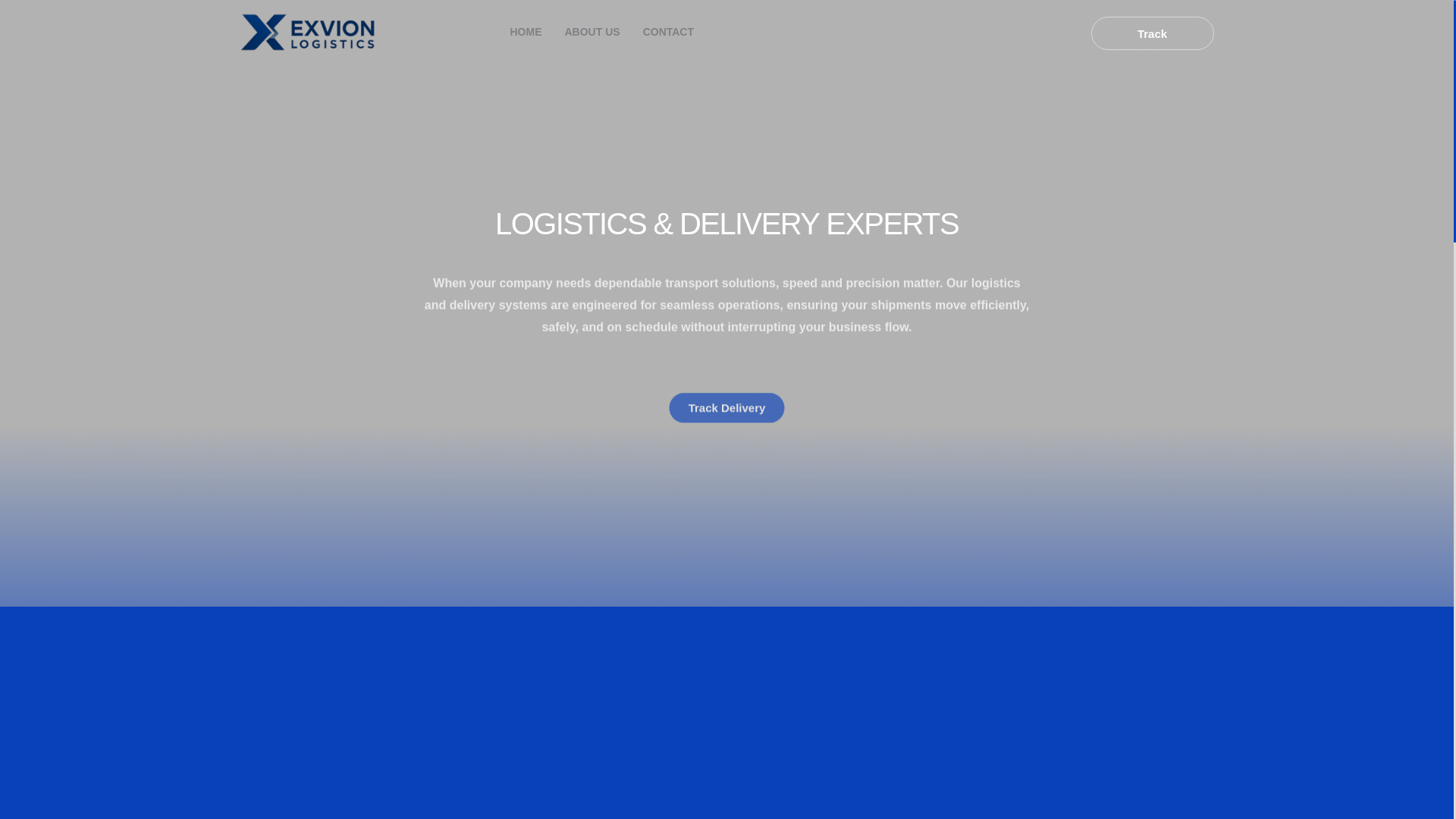 website screenshot of https://exvionlogistics.com/