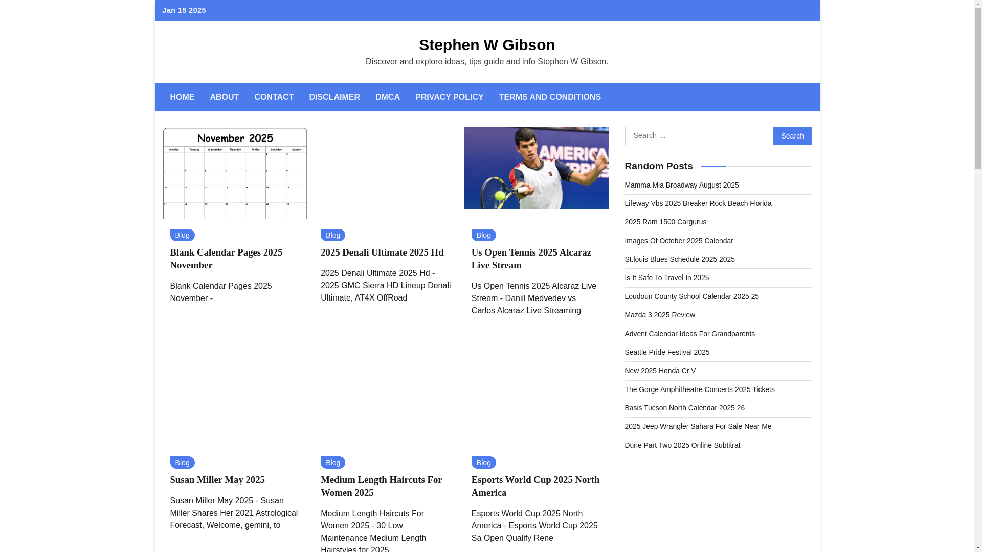 website screenshot of https://stephenwgibsona.pages.dev/