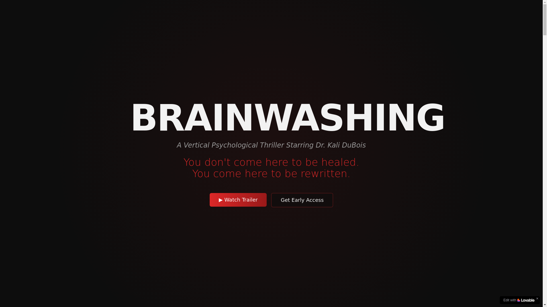 website screenshot of https://brainwashing.tv/