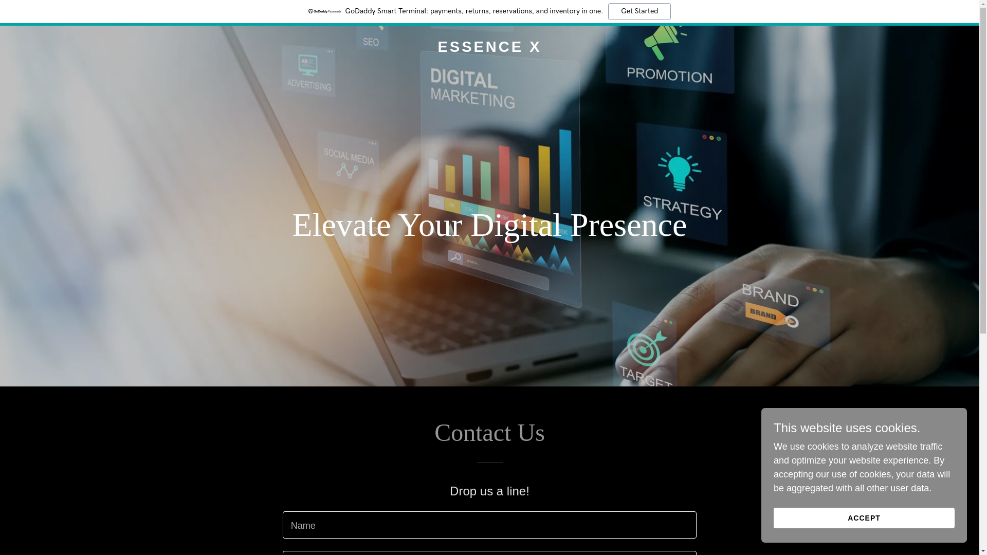 website screenshot of https://essence-x.com/
