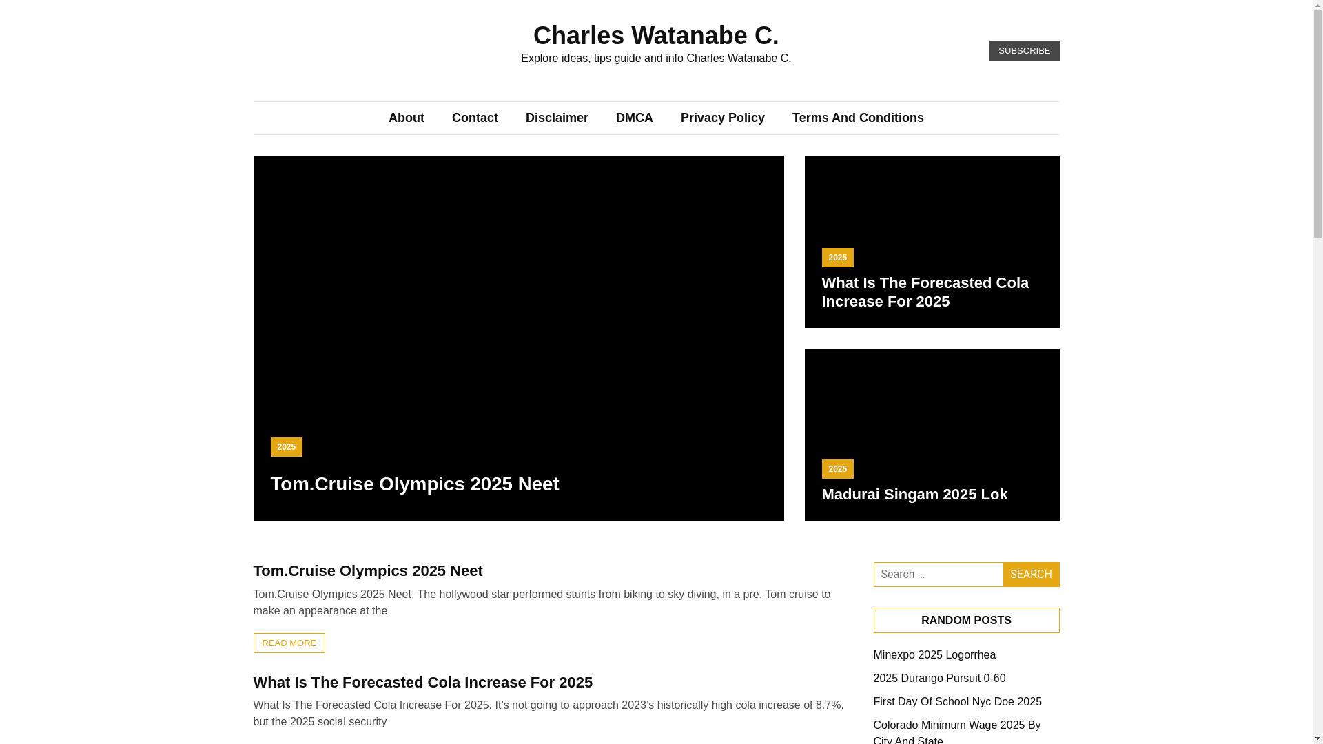 website screenshot of https://charleswatanabec.pages.dev/