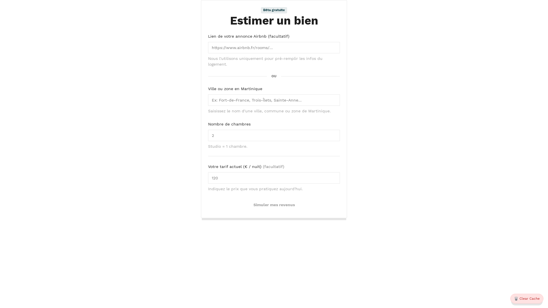 website screenshot of https://webflow-estimate-revenue-vdcs.pages.dev/