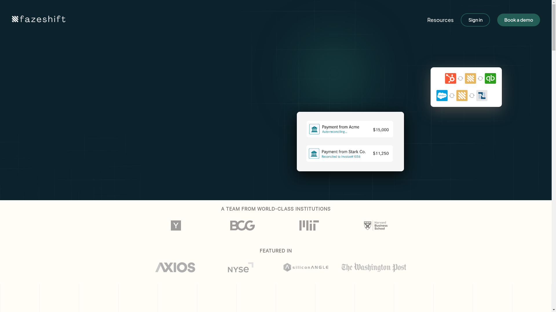 website screenshot of https://fazeshifthub.com/