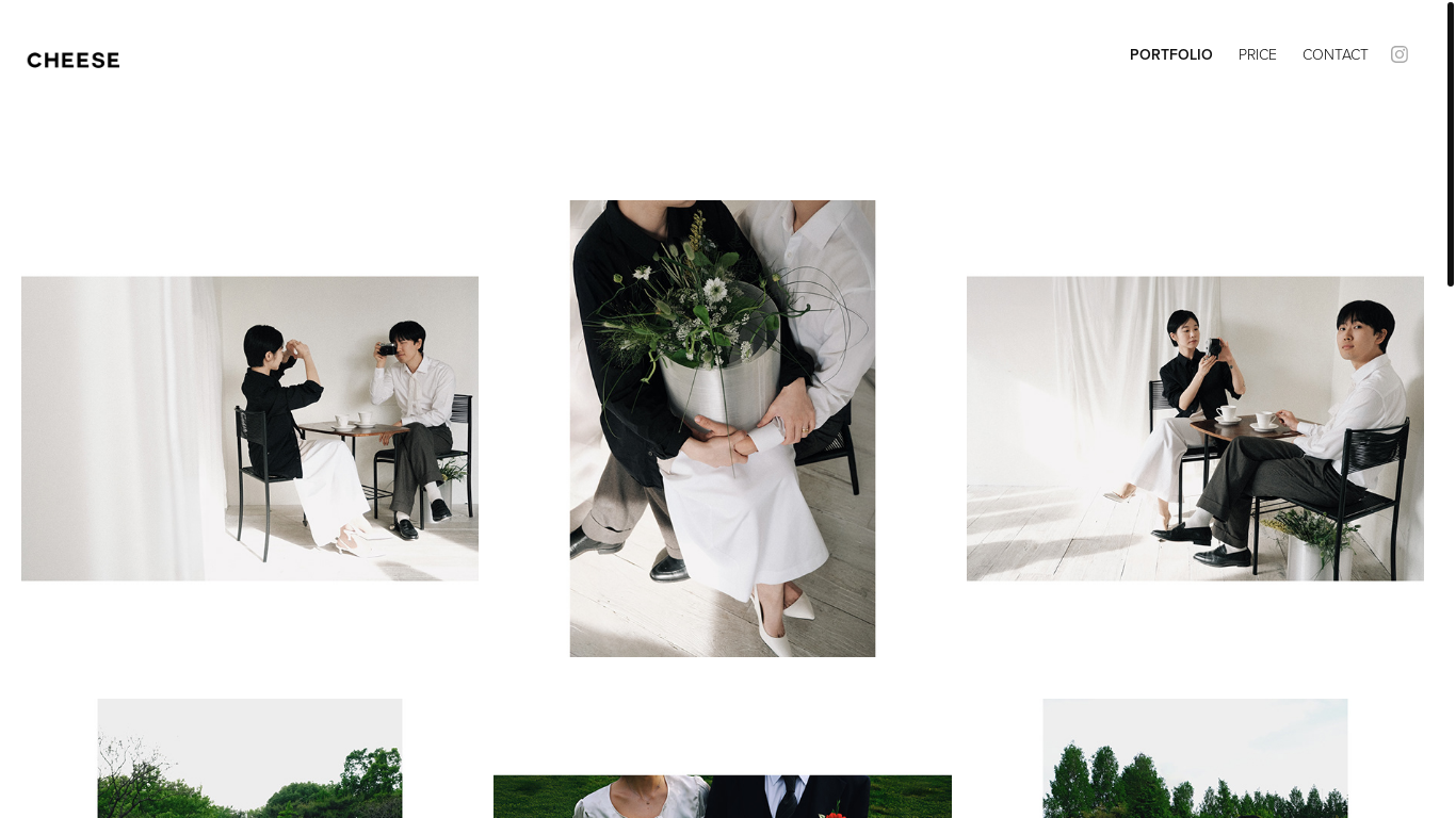 website screenshot of https://cheeseseoul.website/