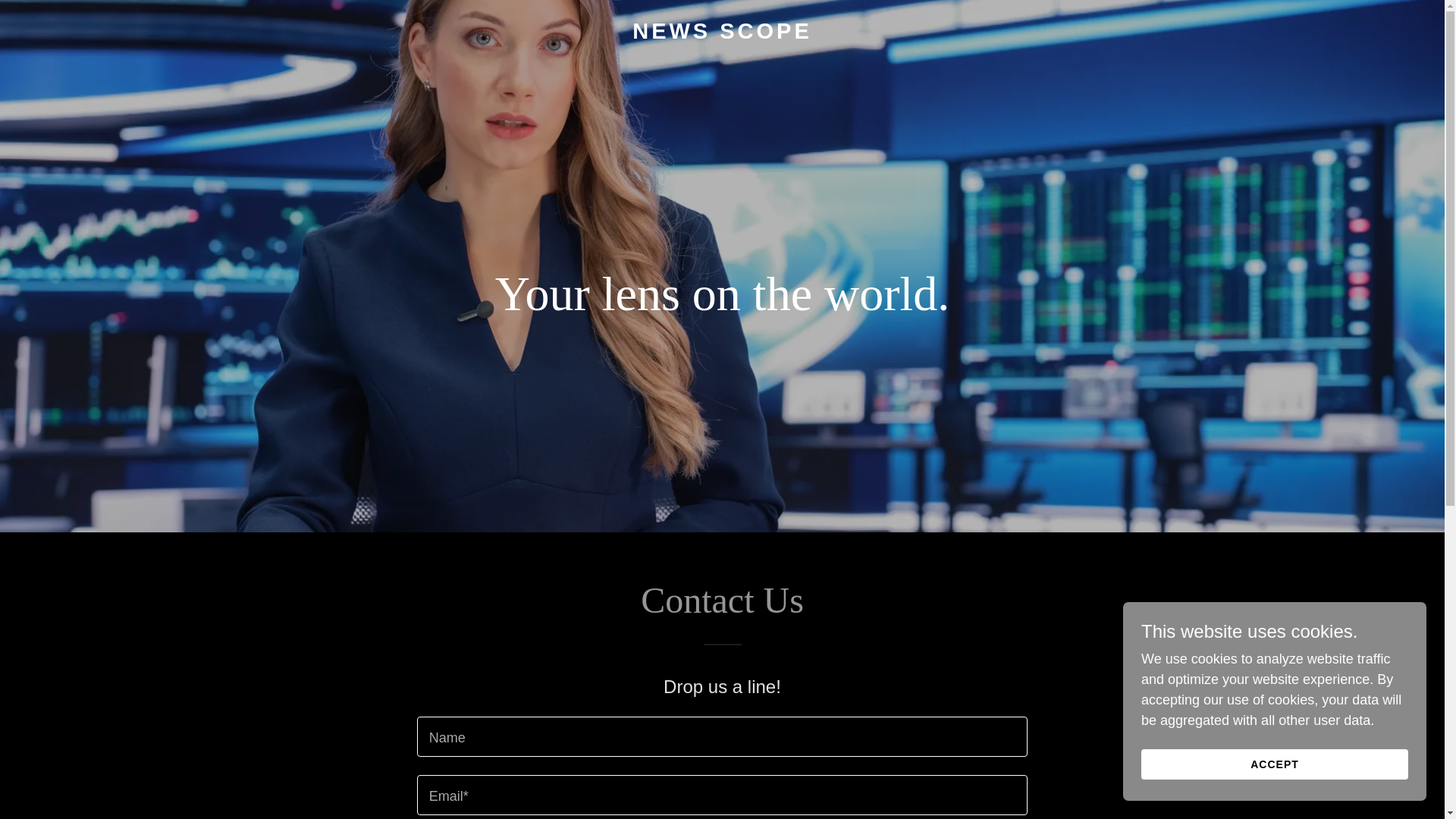 website screenshot of https://news-scope.org/
