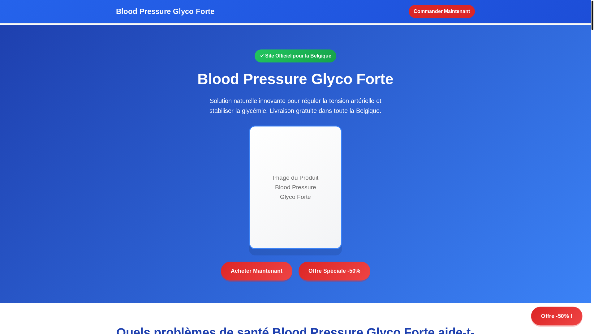 website screenshot of https://bloodpressureglycoforte-be.com/