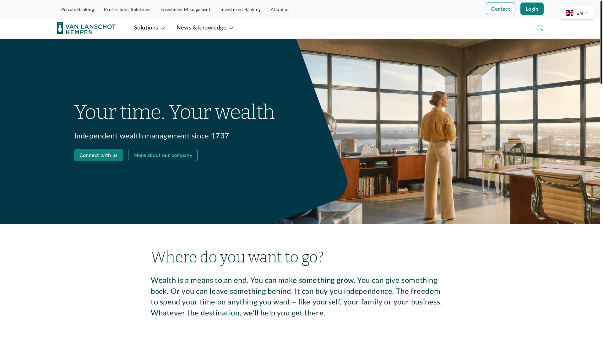 website screenshot of https://vlk-europe.com/