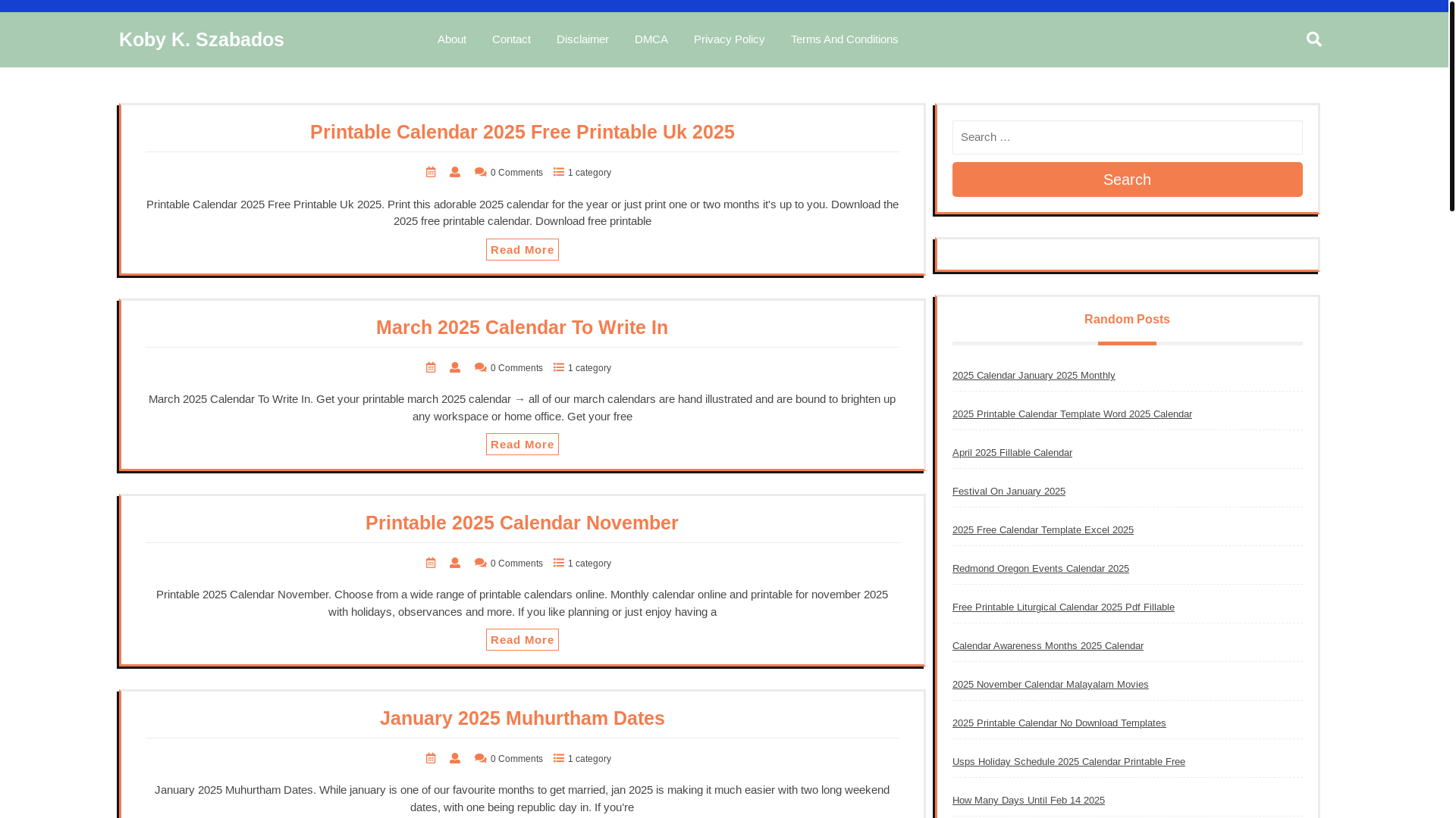 website screenshot of https://kobykszabados.pages.dev/
