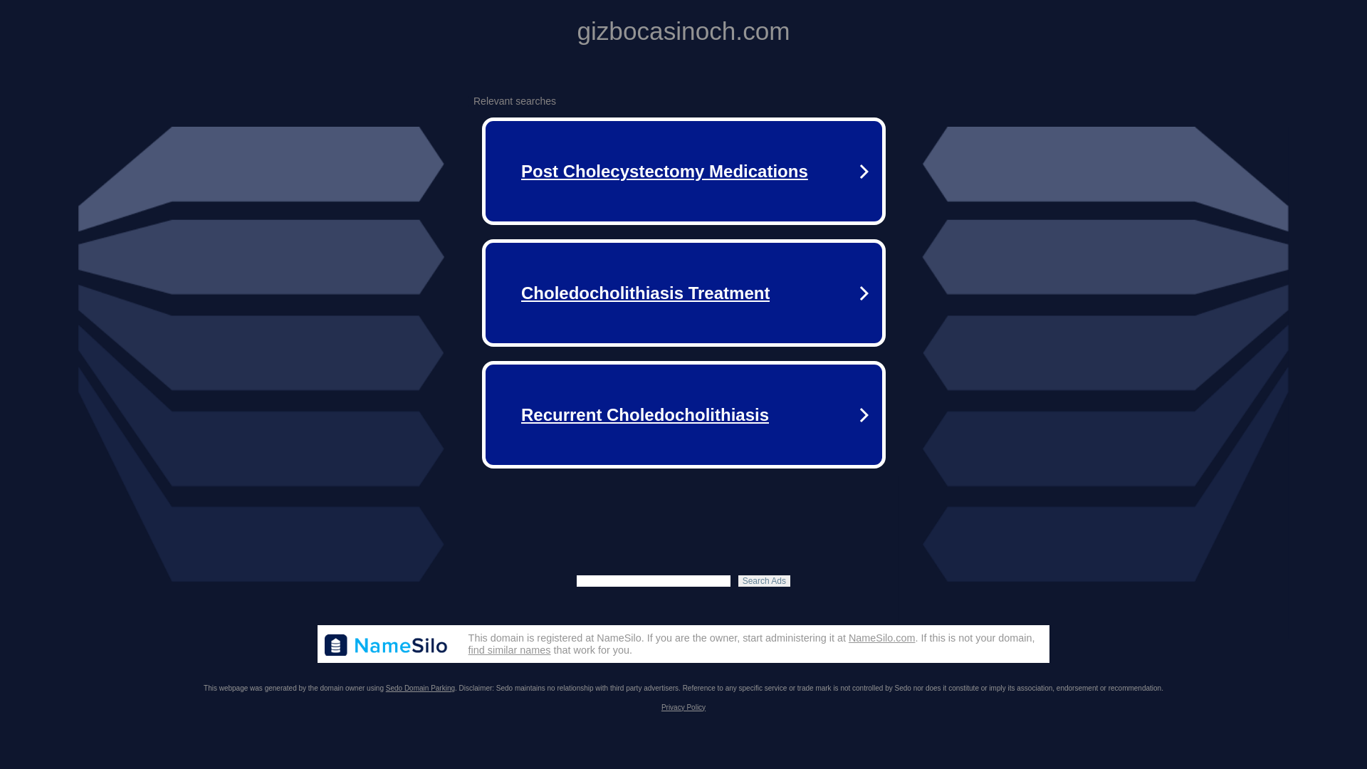 website screenshot of https://gizbocasinoch.com/