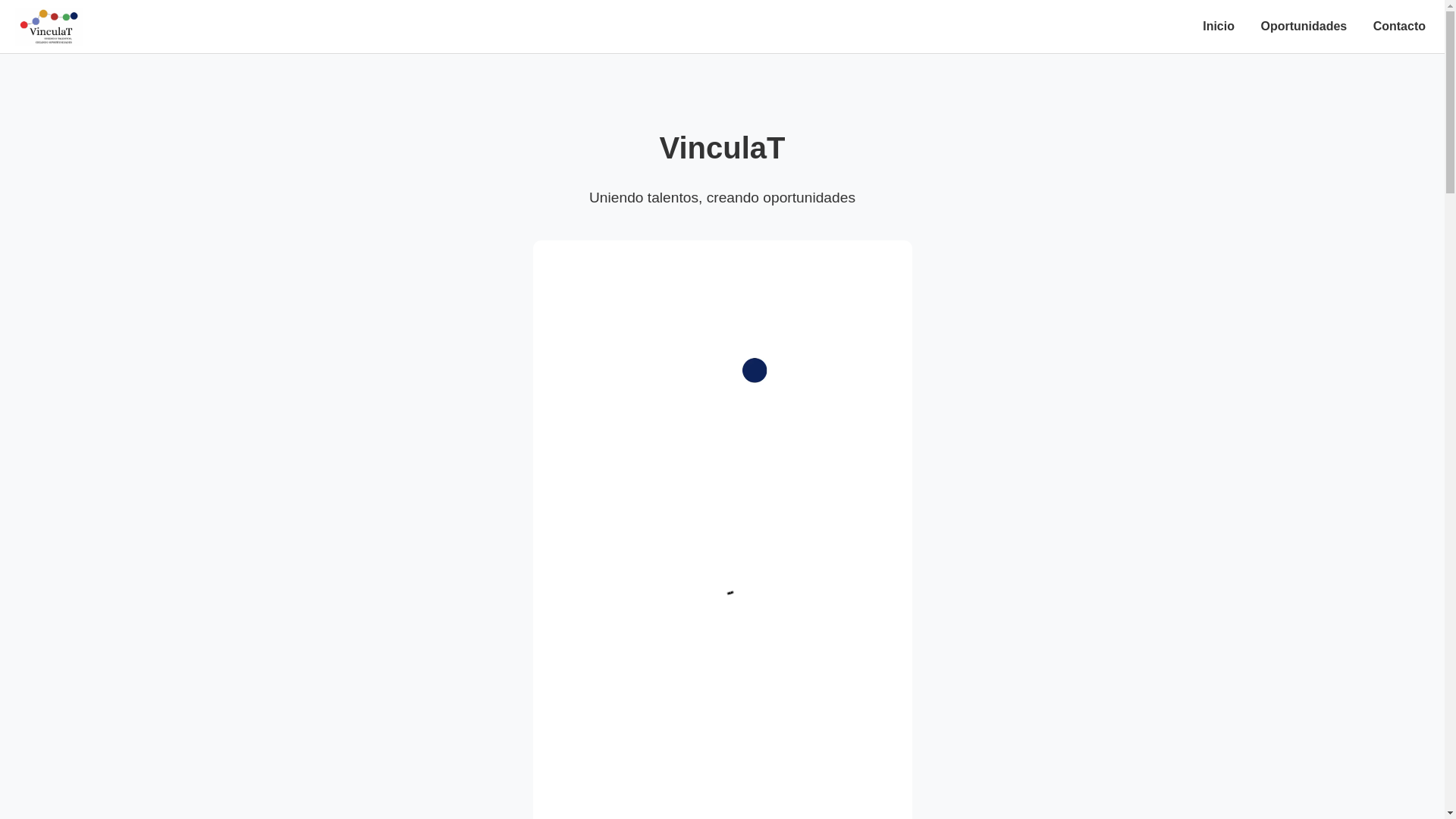 website screenshot of https://vinculat.cl/