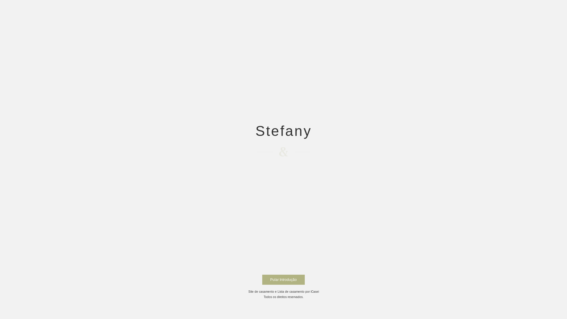 website screenshot of https://stefanyebreno.com.br/
