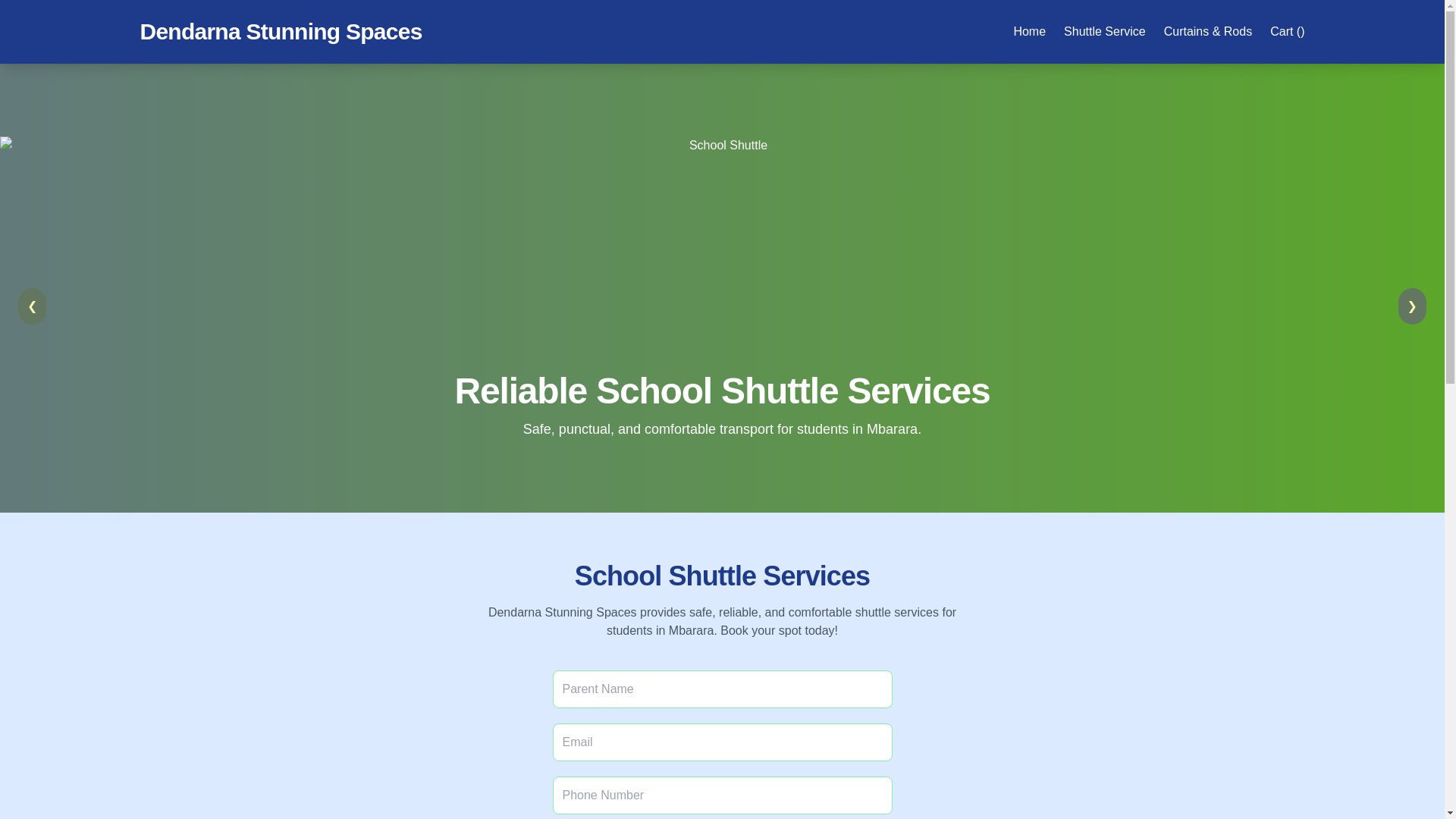 website screenshot of https://dendarna.com/