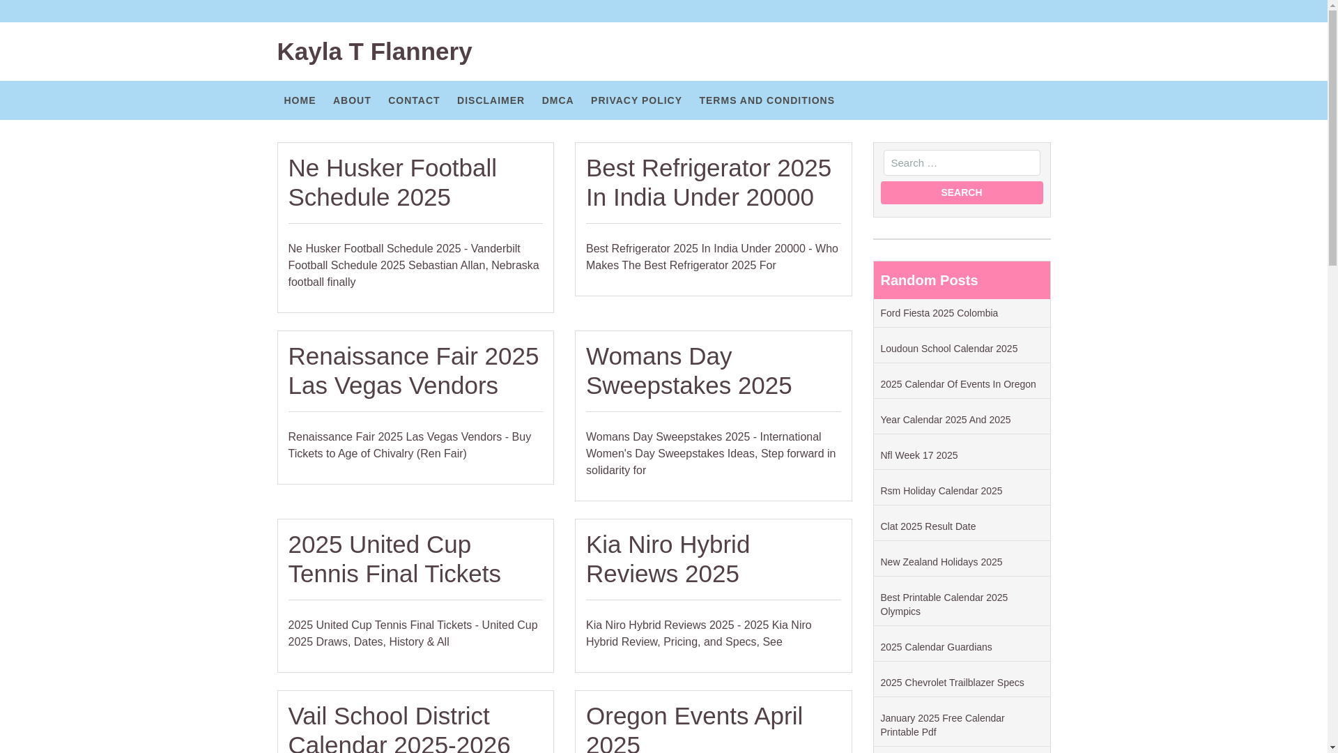website screenshot of https://kaylatflannery.pages.dev/