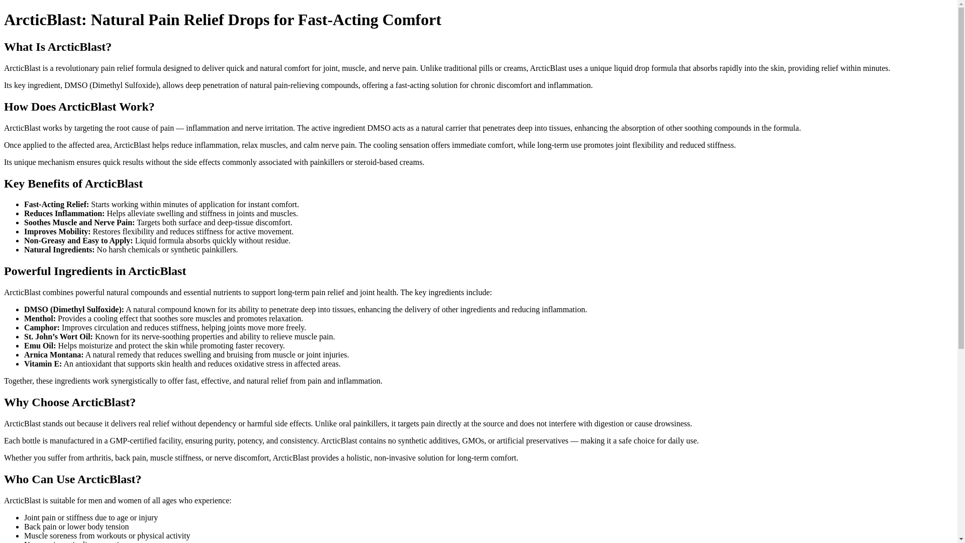 website screenshot of https://arctiicblast.pages.dev/