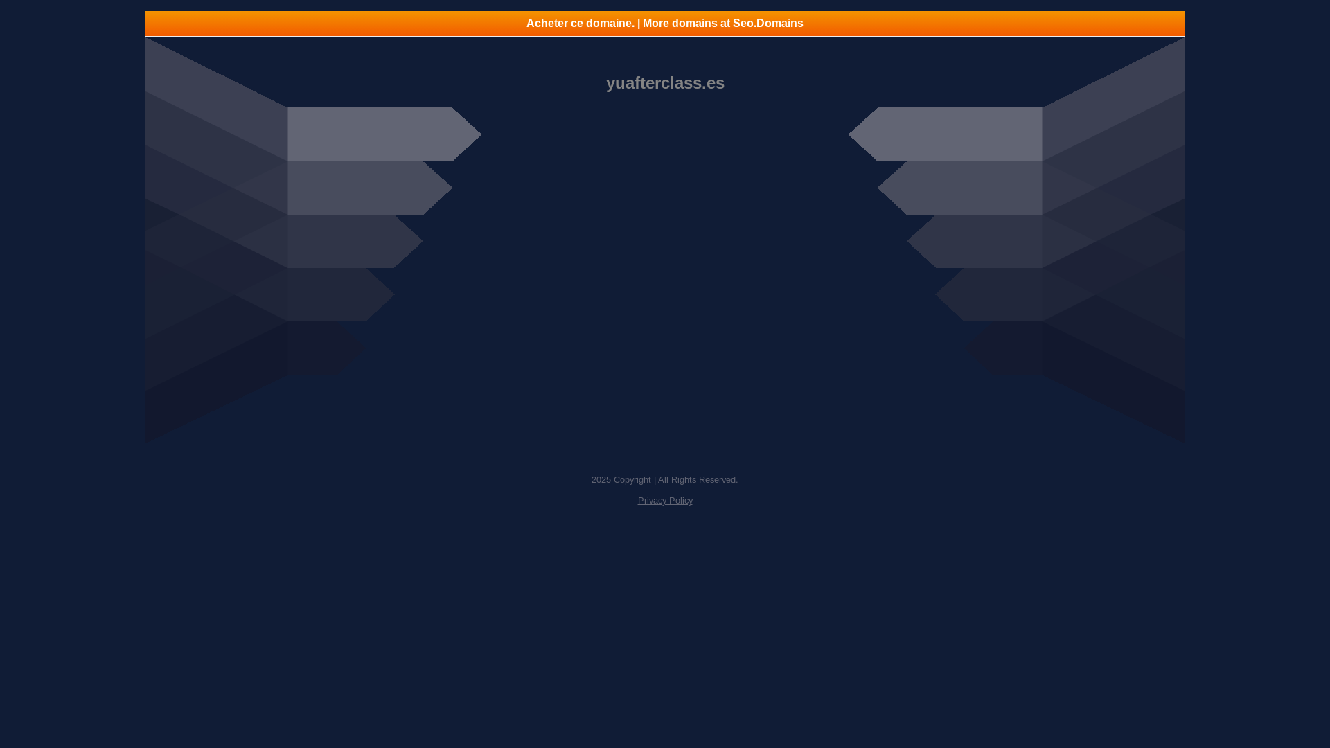 website screenshot of https://yuafterclass.es/