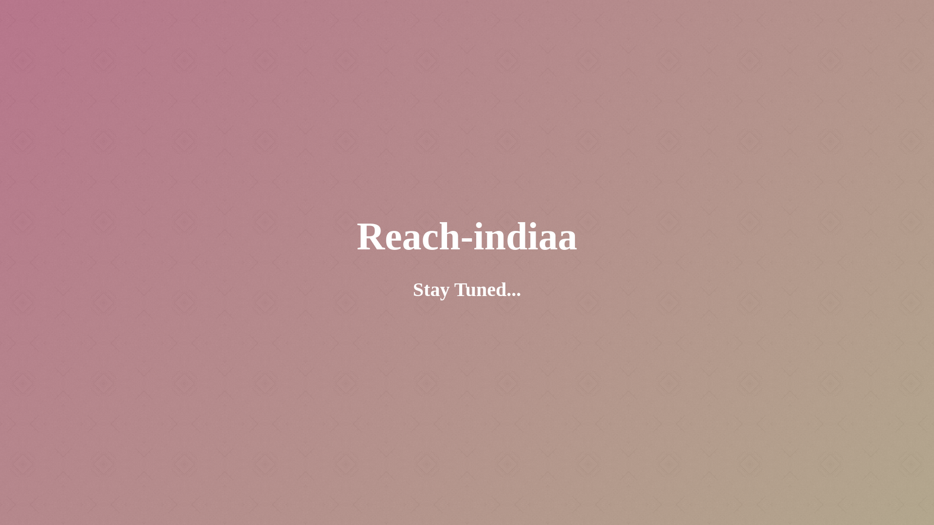website screenshot of https://reach-indiaa.com/