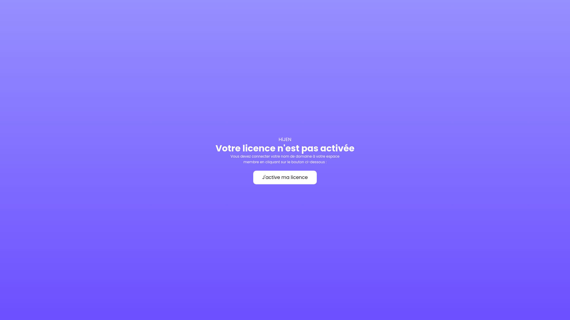 website screenshot of https://hijenhair.com/