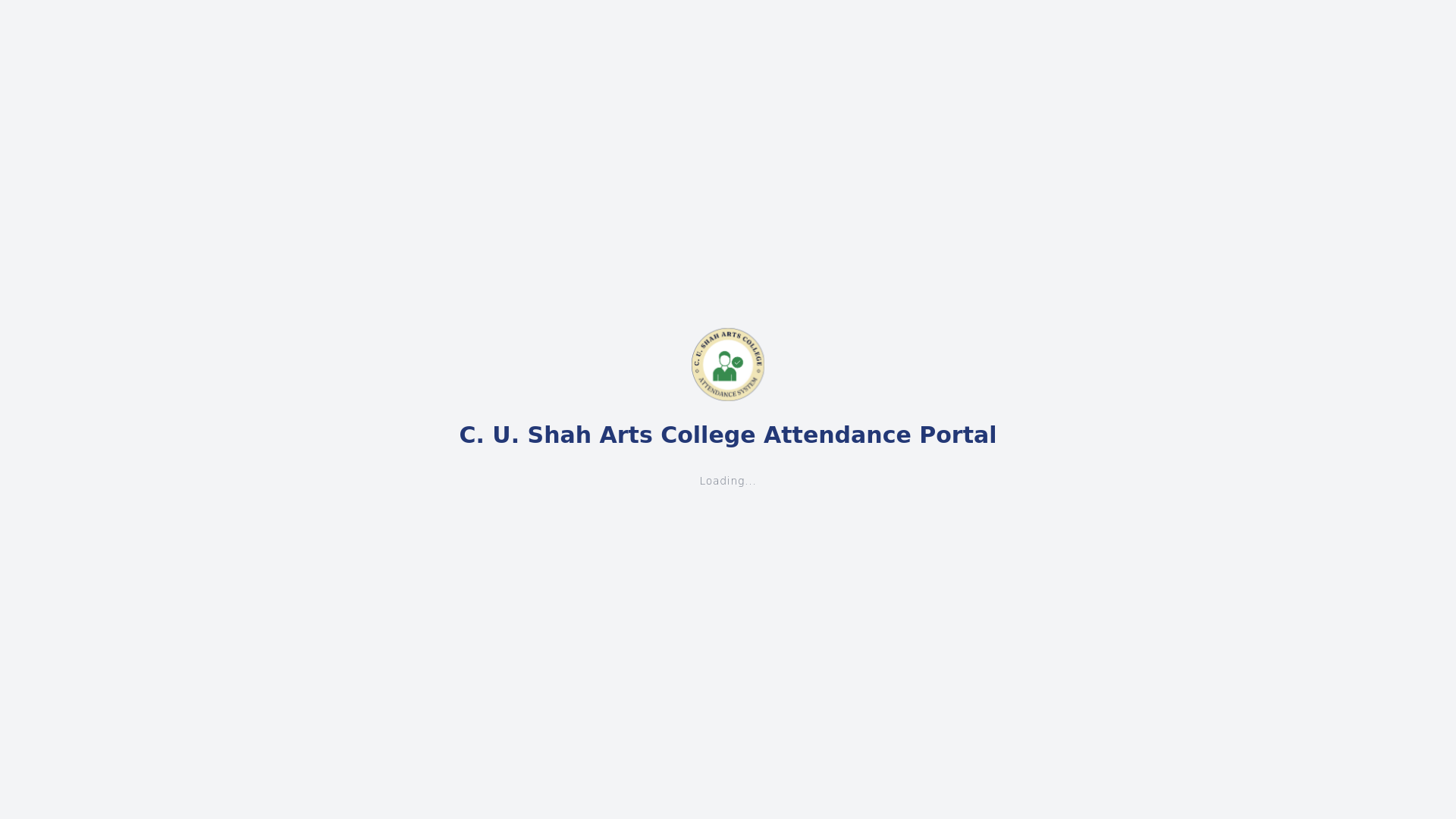 website screenshot of https://attendancesystem.pages.dev/