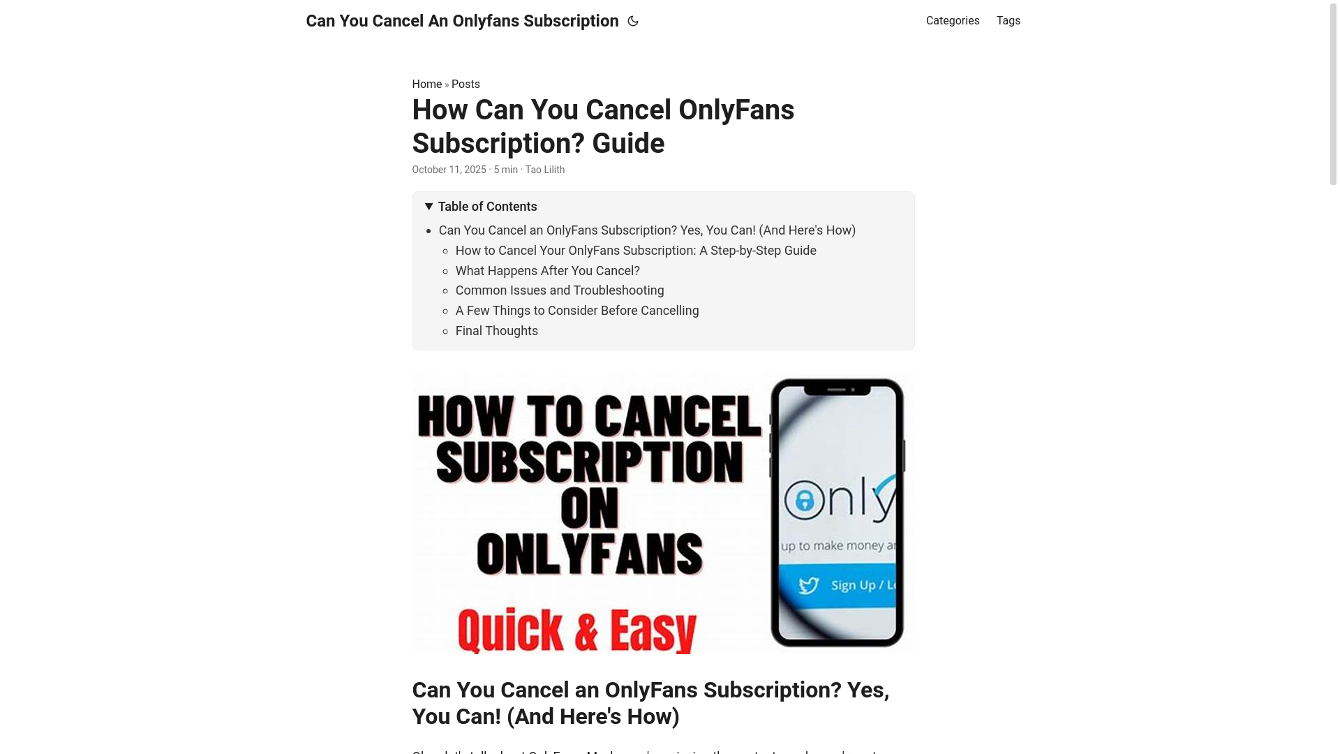 website screenshot of https://can-you-cancel-an-onlyfans-subscription.pages.dev/