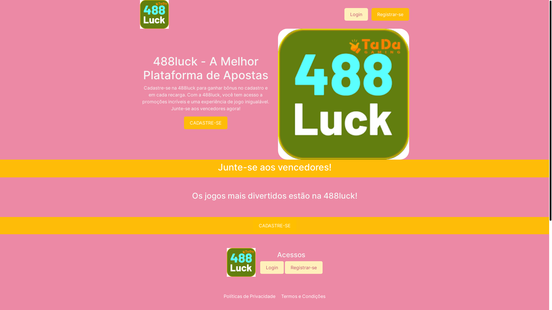 website screenshot of https://488luckbetbr.com/
