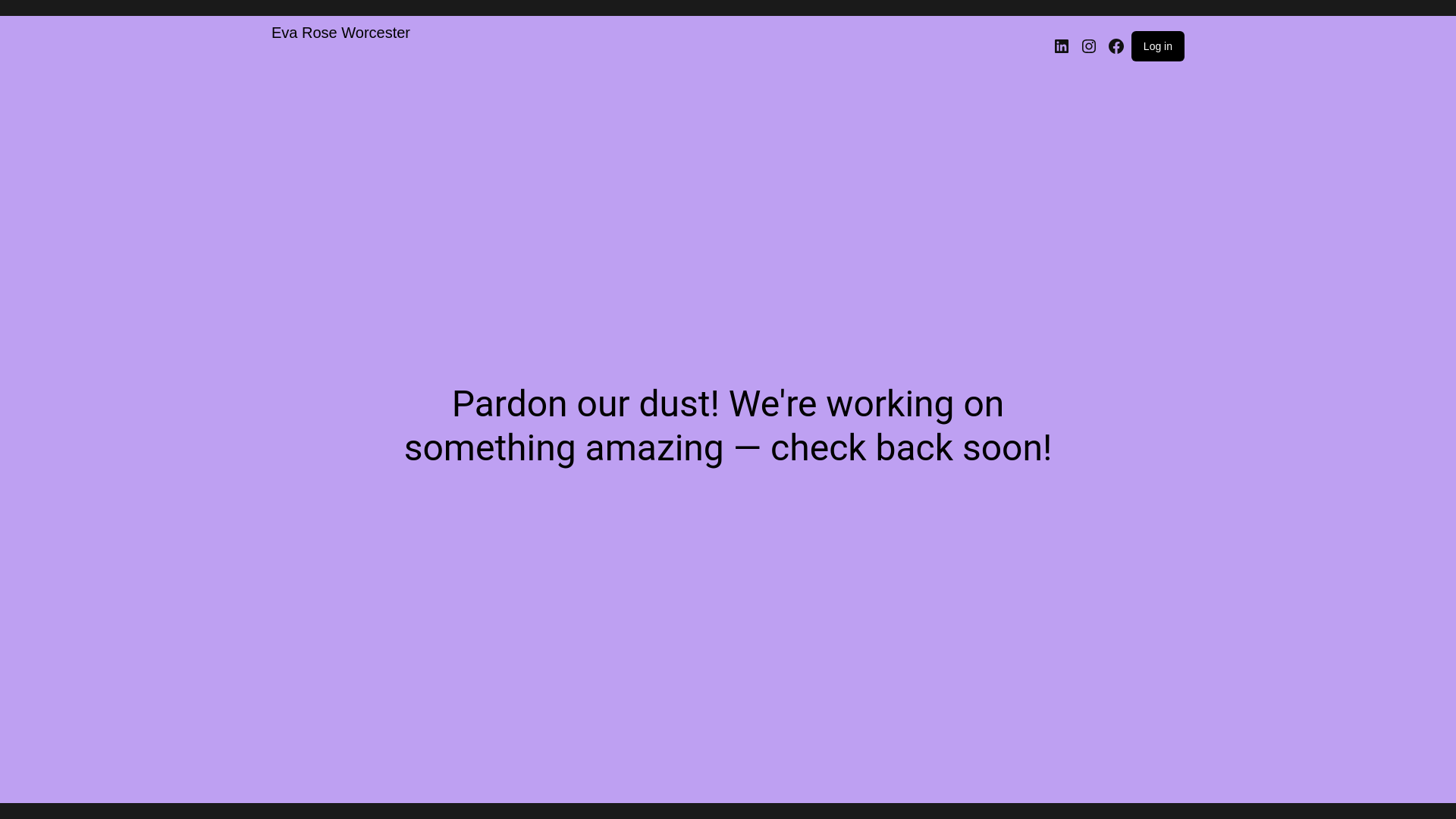 website screenshot of https://evaroseworcester.com/