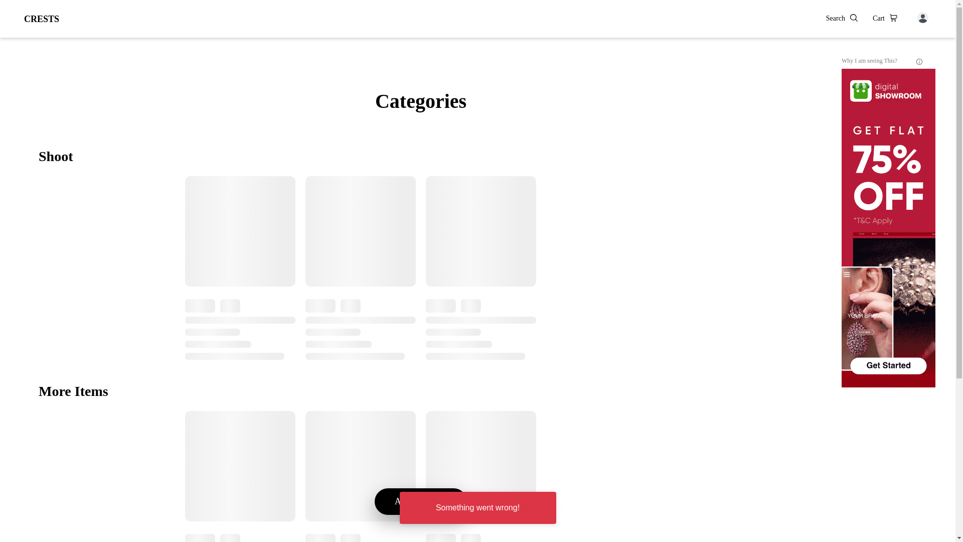 website screenshot of https://crests.co.in/