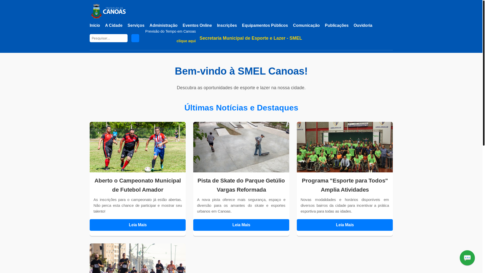 website screenshot of https://smelweb.pages.dev/